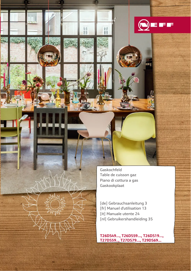 Página 1 del manual Manual de usuario Neff T26DS49N0