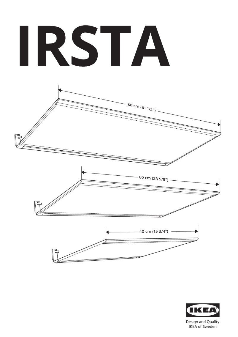 Imagen de la primera página del manual del dispositivo IRSTA 304.260.11