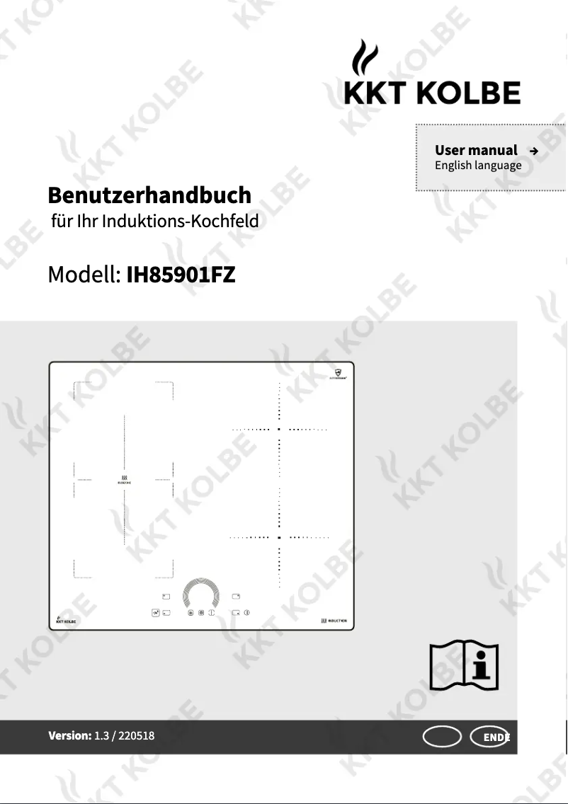Imagen de la primera página del manual del dispositivo IH85901FZ