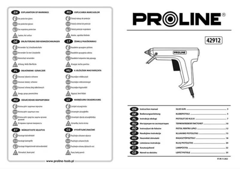 Página 1 del manual Manual de usuario Proline 42912
