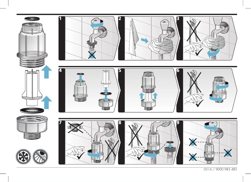 Imagen de la primera página del manual del dispositivo WM14T469IN