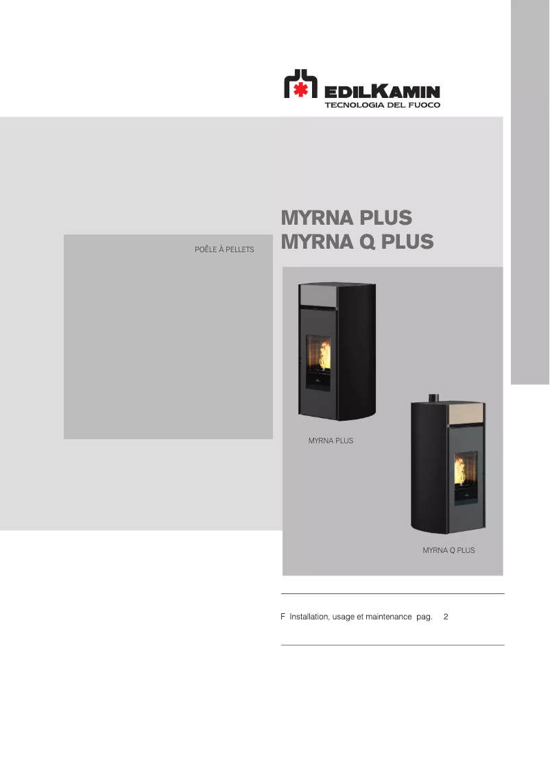 Imagen de la primera página del manual del dispositivo MYRNA PLUS