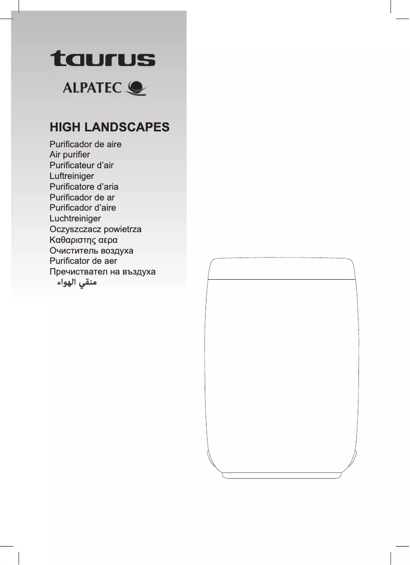 Página 1 del manual Manual de usuario Taurus High Landscapes