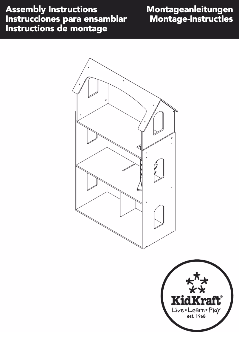 Página 1 del manual Manual de usuario KidKraft 65179
