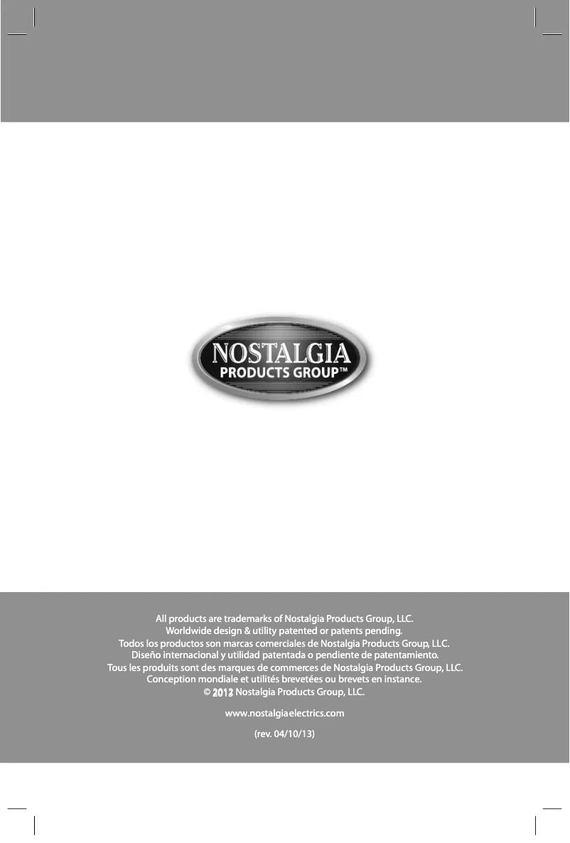 Imagen de la primera página del manual del dispositivo FFT100