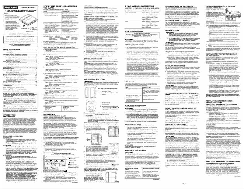 Imagen de la primera página del manual del dispositivo PC910V