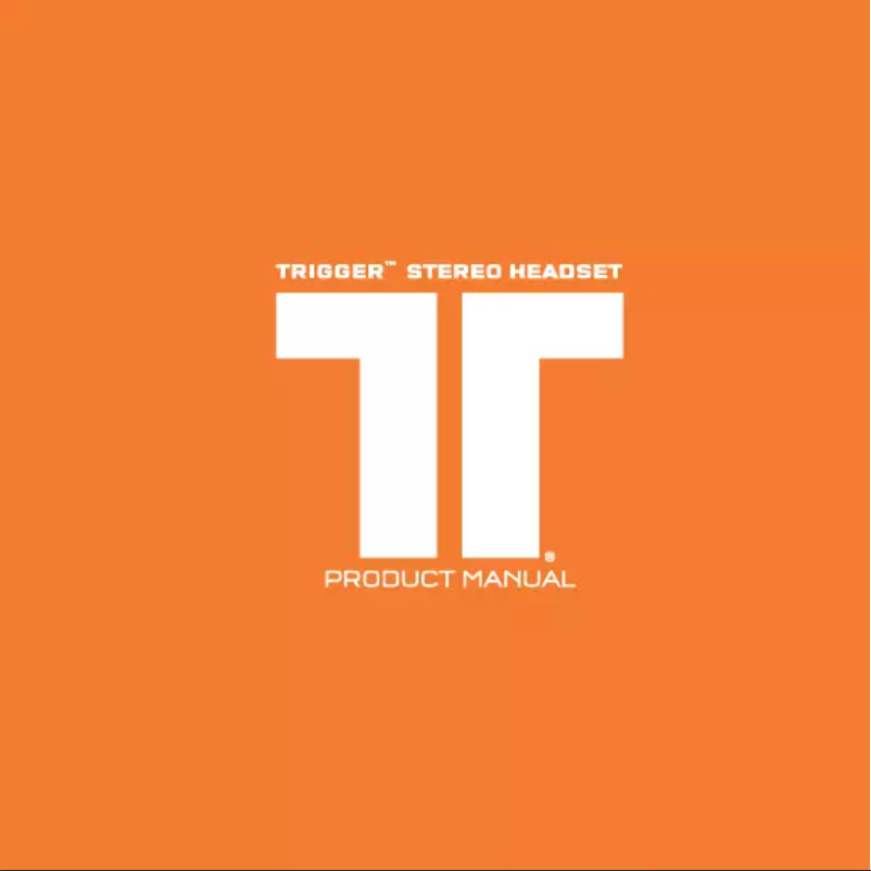 Imagen de la primera página del manual del dispositivo Trigger