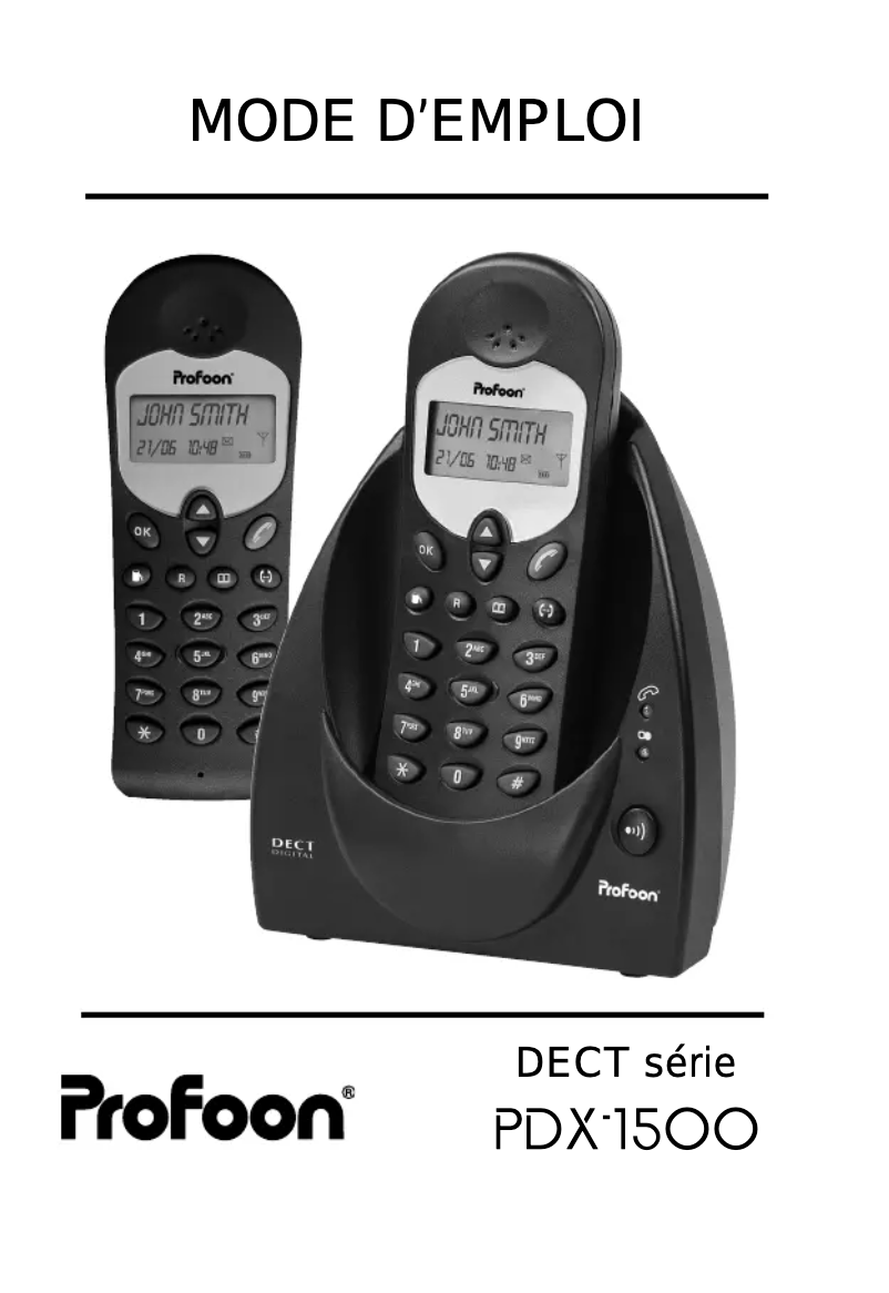 Imagen de la primera página del manual del dispositivo PDX-1520