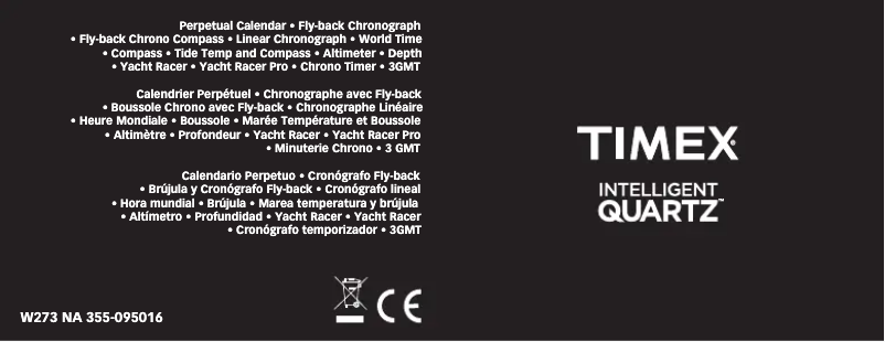 Página 1 del manual Manual de usuario Timex World Time
