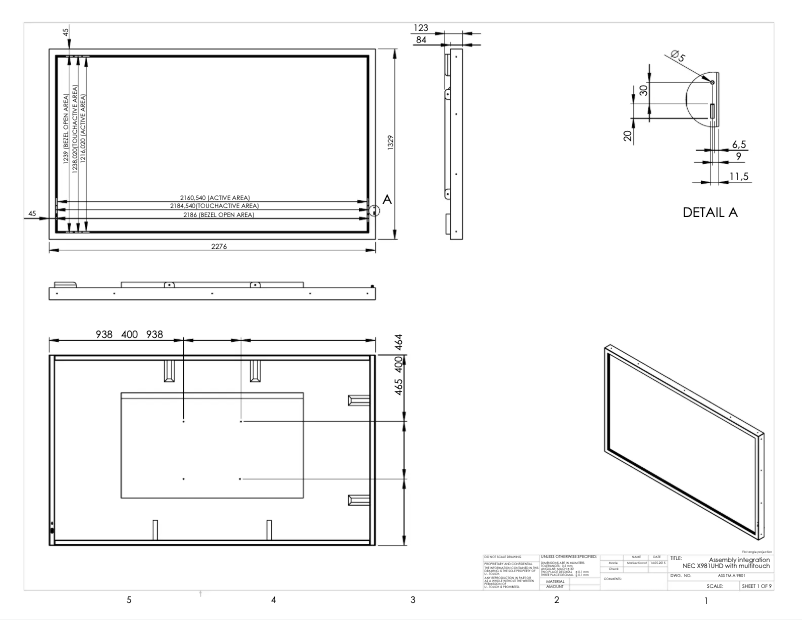 Imagen de la primera página del manual del dispositivo MultiSync X981UHD2