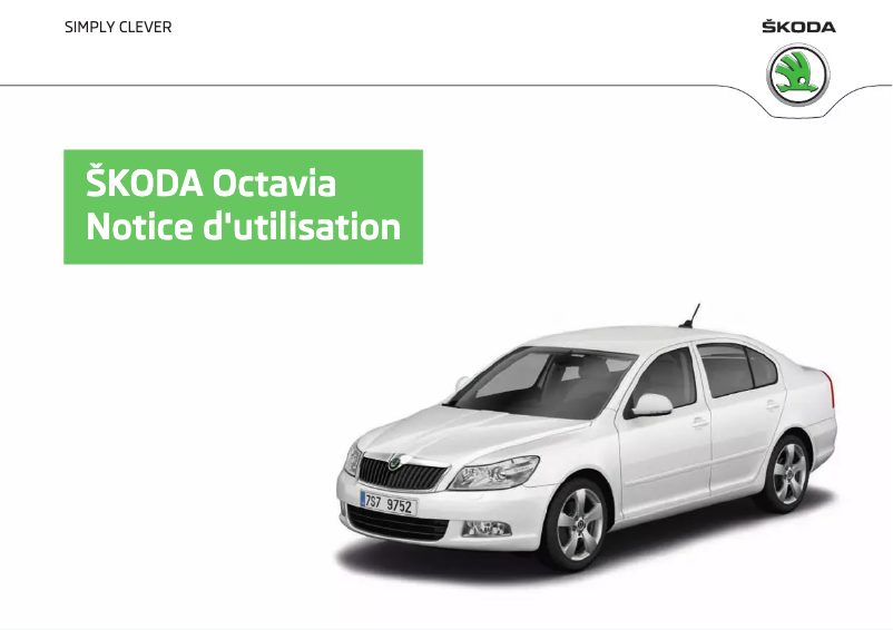 Página 1 del manual Manual de usuario Skoda Octavia (2012)