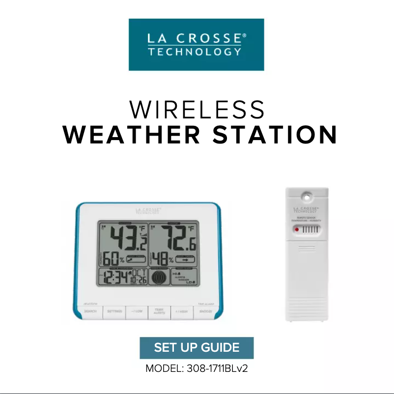 Imagen de la primera página del manual del dispositivo 308-1711BLV3