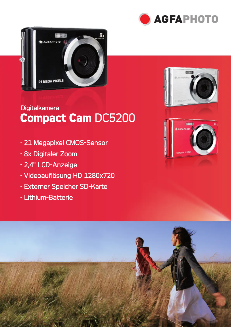 Página nº 1 - Manual de usuario AgfaPhoto DC5200