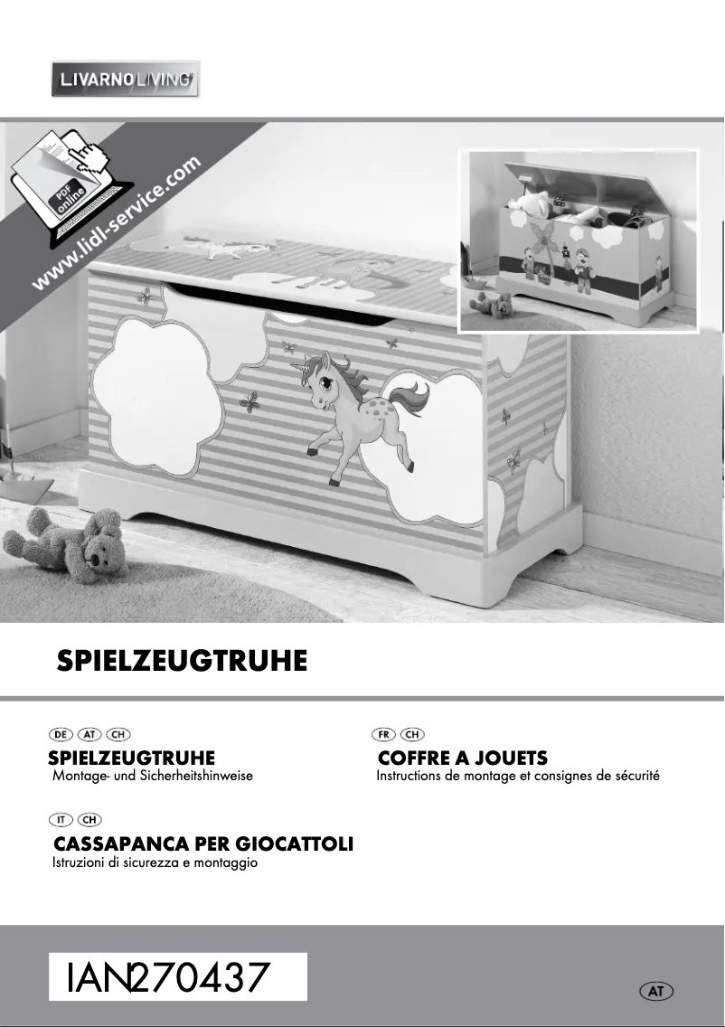 Imagen de la primera página del manual del dispositivo HG00098A