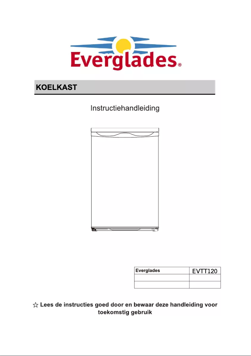 Imagen de la primera página del manual del dispositivo EVTT120