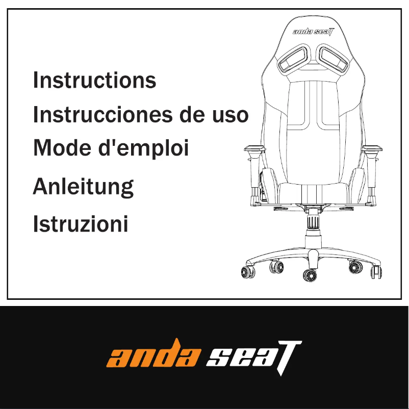 Página nº 1 - Manual de usuario Anda Seat T-Pro