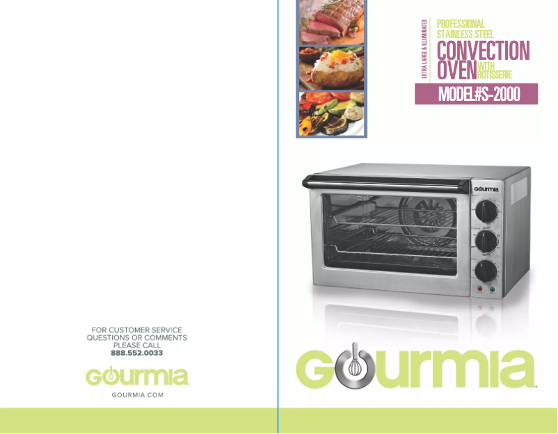 Imagen de la primera página del manual del dispositivo S2000