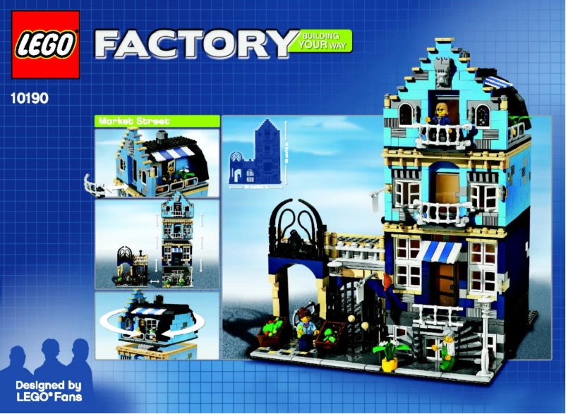 Página 1 del manual Manual de usuario Lego Market Street