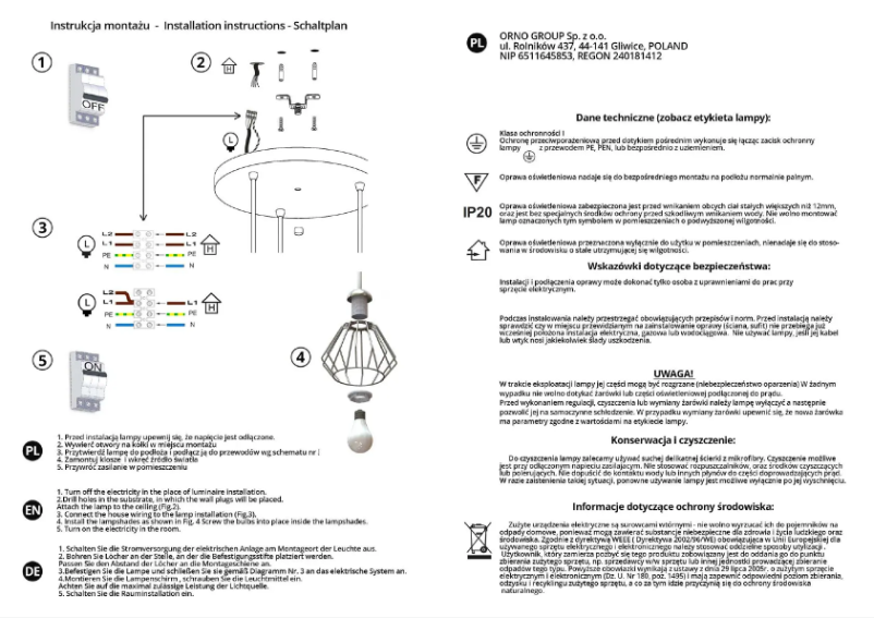Página 1 del manual Manual de usuario Adviti AD-LD-6264BE27M