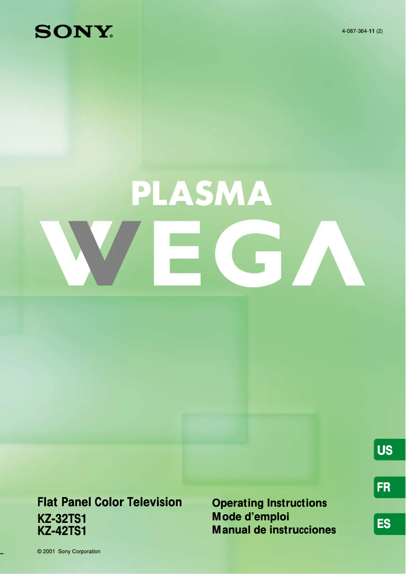 Imagen de la primera página del manual del dispositivo KZ-32TS1E