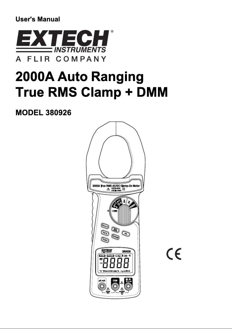 Imagen de la primera página del manual del dispositivo 380926