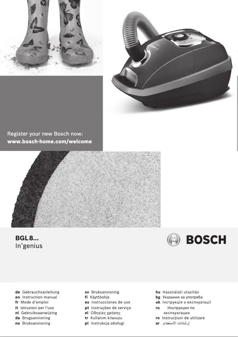 Página nº 1 - Manual de usuario Bosch In'genius ProPerform BGL8ALL1