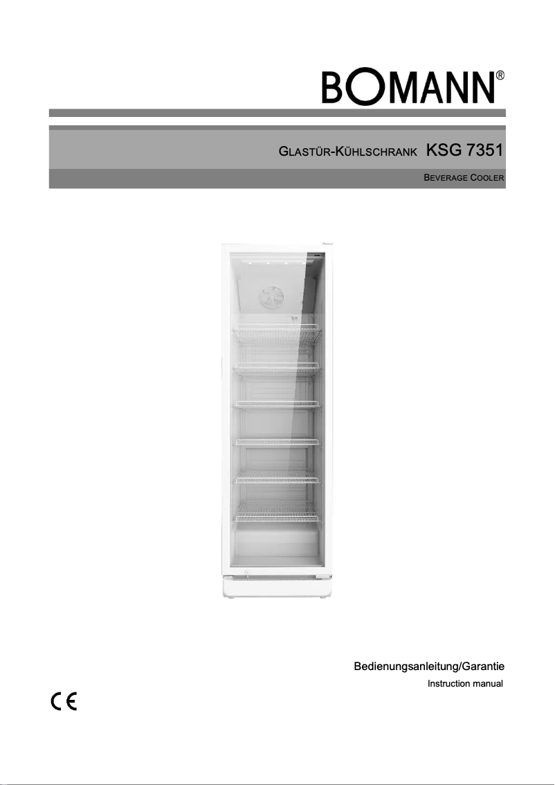 Imagen de la primera página del manual del dispositivo KSG 7351