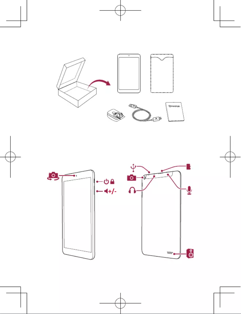 Página 1 del manual Manual de usuario Prestigio MultiPad Wize 3008