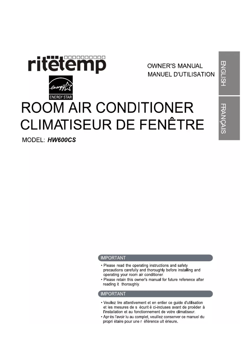 Imagen de la primera página del manual del dispositivo HW600CS