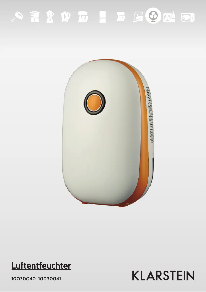 Página 1 del manual Manual de usuario Klarstein 10030041