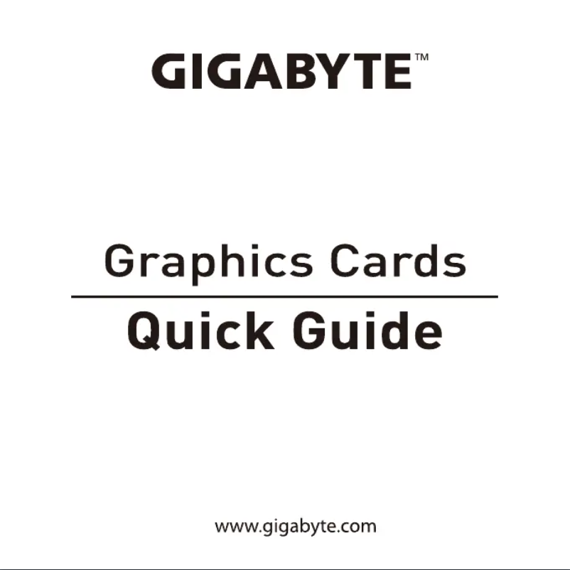 Página 1 del manual Manual de usuario Gigabyte Radeon RX 5600 XT Gaming 6G