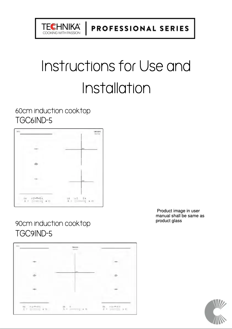 Página 1 del manual Manual de usuario Technika TGC9IND-5