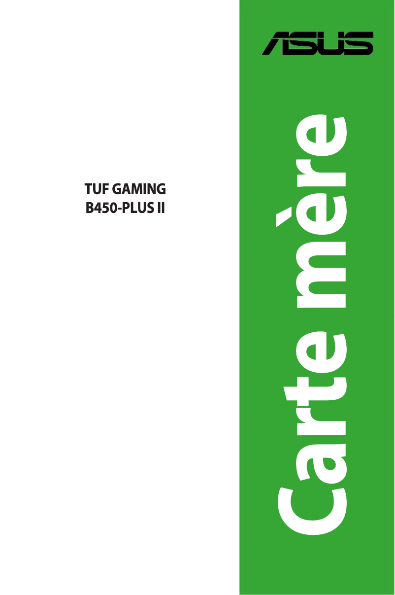 Imagen de la primera página del manual del dispositivo TUF Gaming B450-Plus II