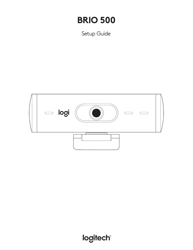 Imagen de la primera página del manual del dispositivo Brio 500