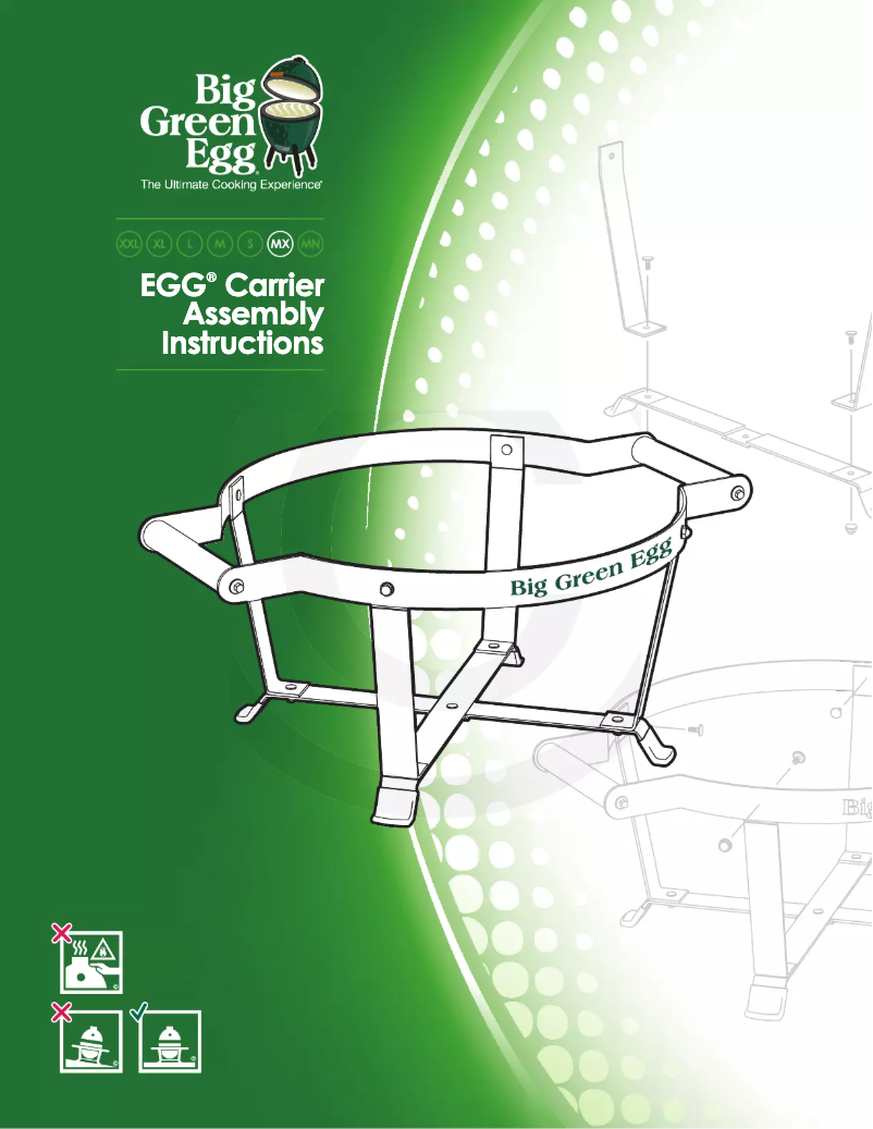 Página nº 1 - Manual de usuario Big Green Egg MiniMax