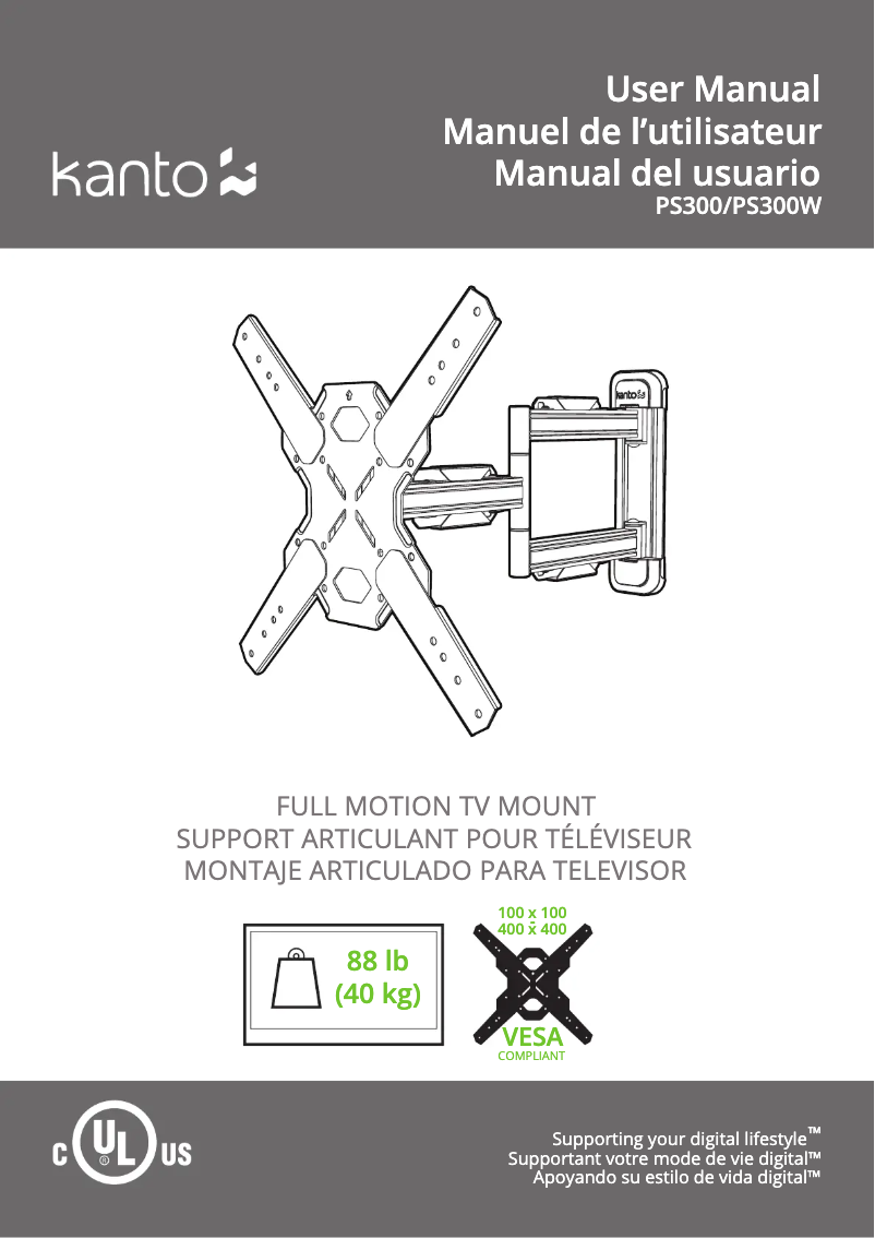 Página nº 1 - Manual de usuario Kanto PS300W
