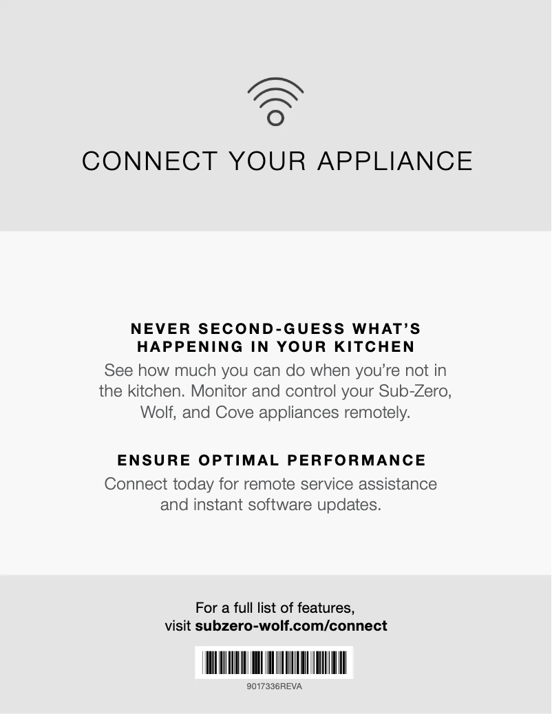 Página 1 del manual Manual de usuario Sub-Zero BI-30U/O-RH