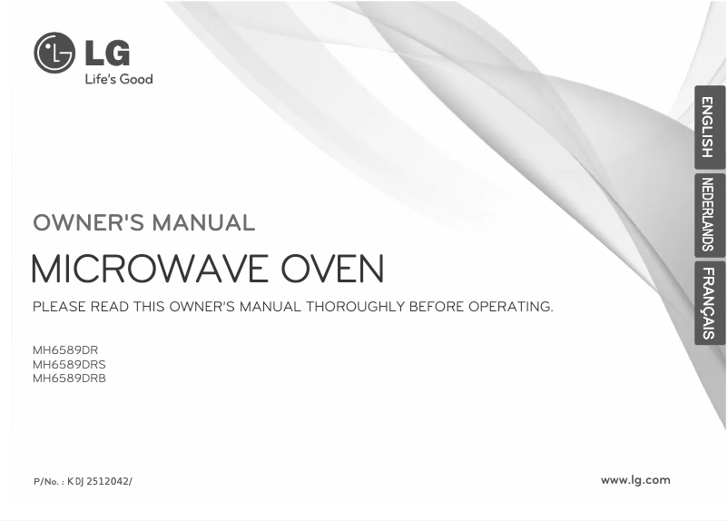 Imagen de la primera página del manual del dispositivo MH6589DRB