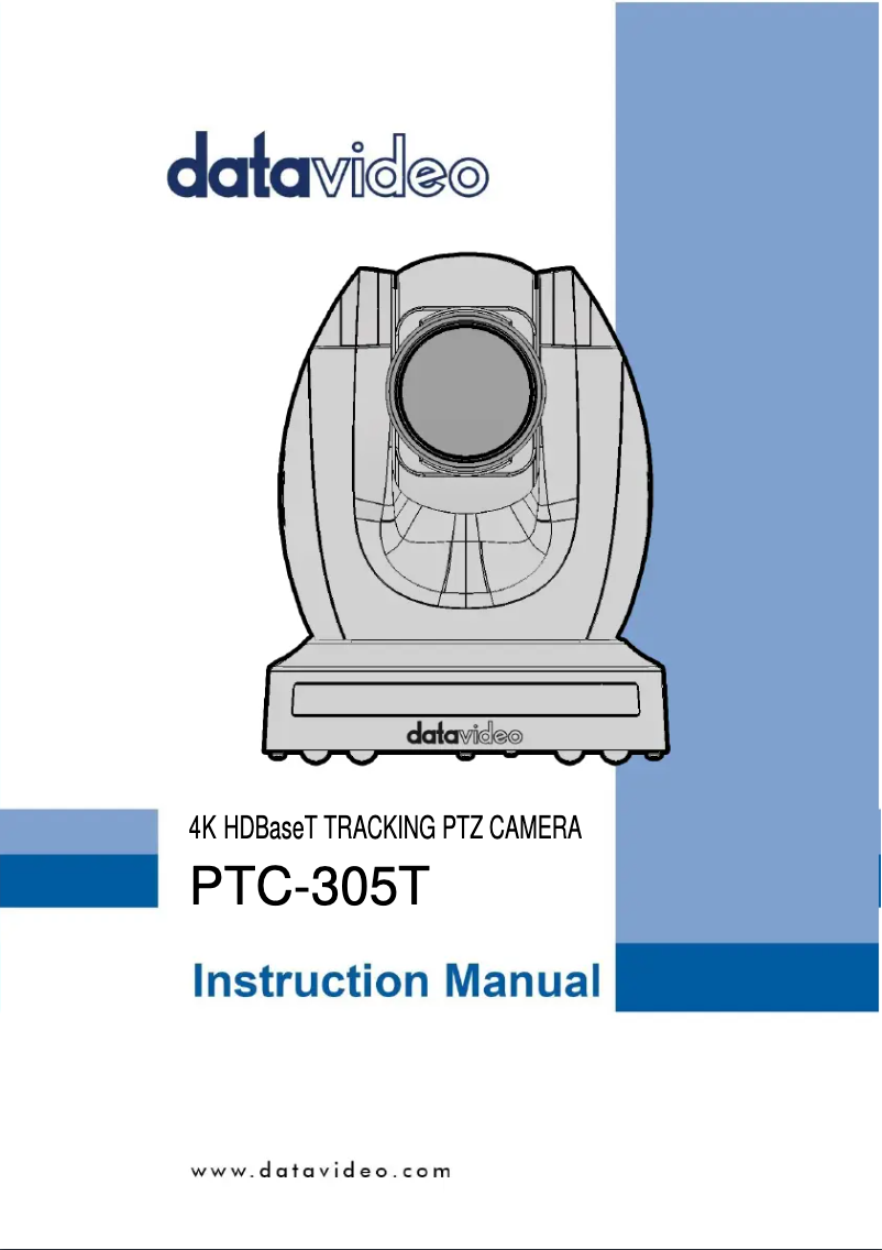 Página 1 del manual Manual de usuario DataVideo PTC-305T