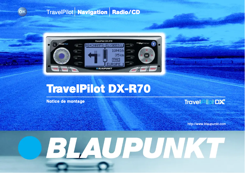 Página 1 del manual Manual de usuario Blaupunkt TravelPilot DX-R70