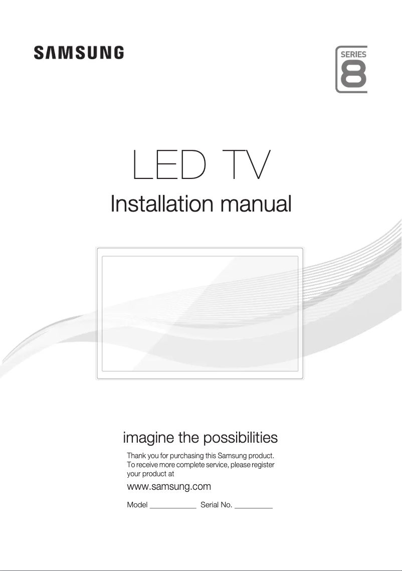 Imagen de la primera página del manual del dispositivo HG65AC895XK
