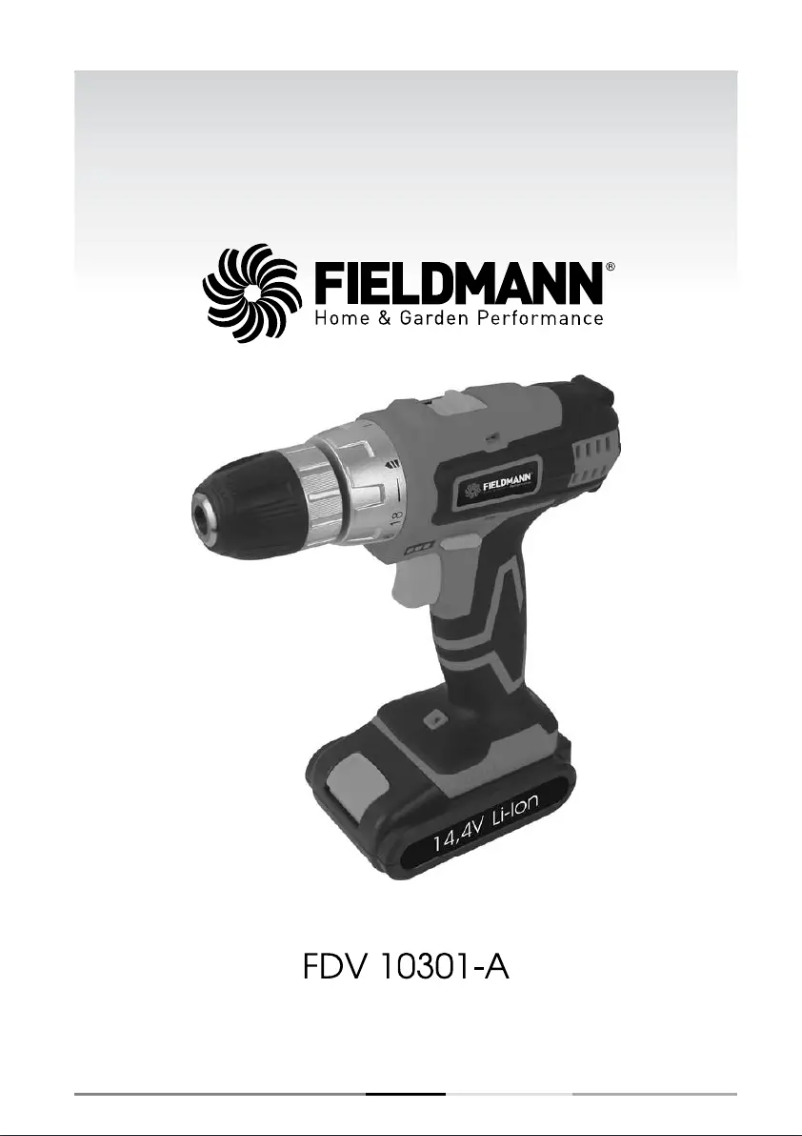 Imagen de la primera página del manual del dispositivo FDV 10301-A