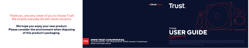 Página 1 del manual Manual de usuario Trust Tytan 2.1