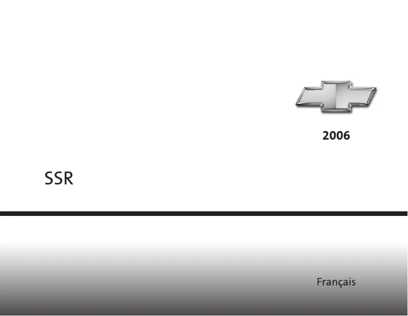 Imagen de la primera página del manual del dispositivo Ssr (2006)