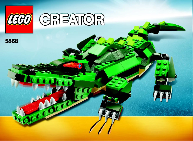 Página 1 del manual Manual de usuario Lego Ferocious Creatures