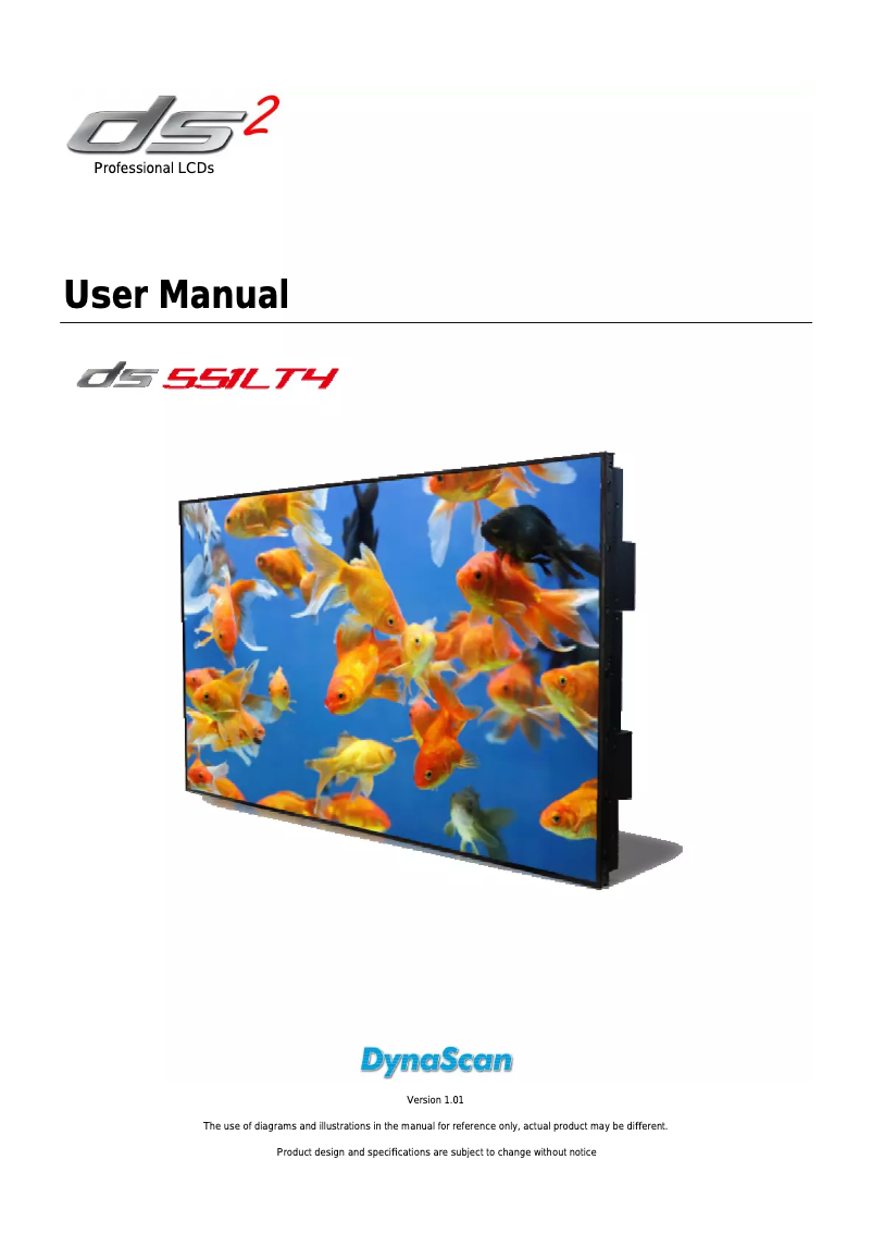 Imagen de la primera página del manual del dispositivo DS551LT4