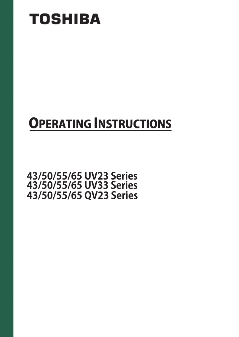 Imagen de la primera página del manual del dispositivo 50UV3463DA
