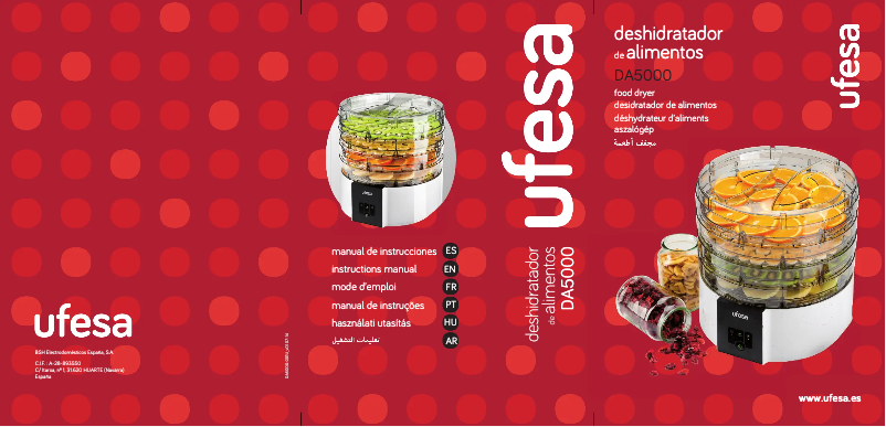 Página 1 del manual Manual de usuario Ufesa DA5000