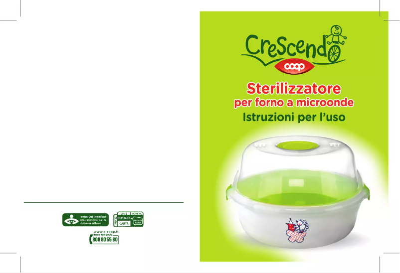 Página 1 del manual Manual de usuario Coop Crescendo
