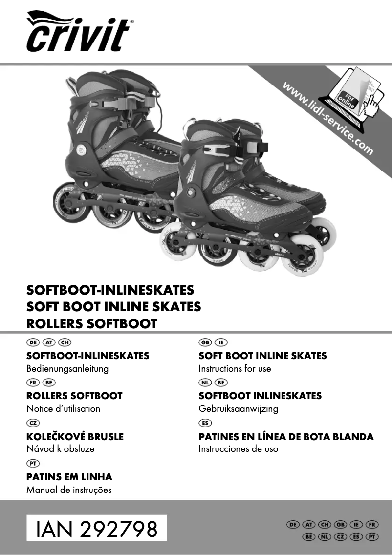 Imagen de la primera página del manual del dispositivo IAN 292798